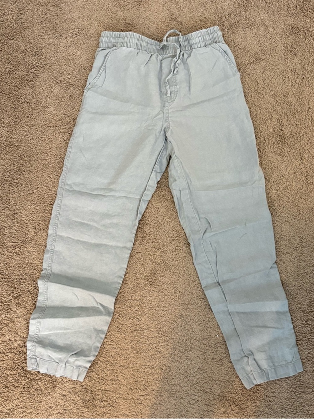 Cotton On Linen Drawstring Pants